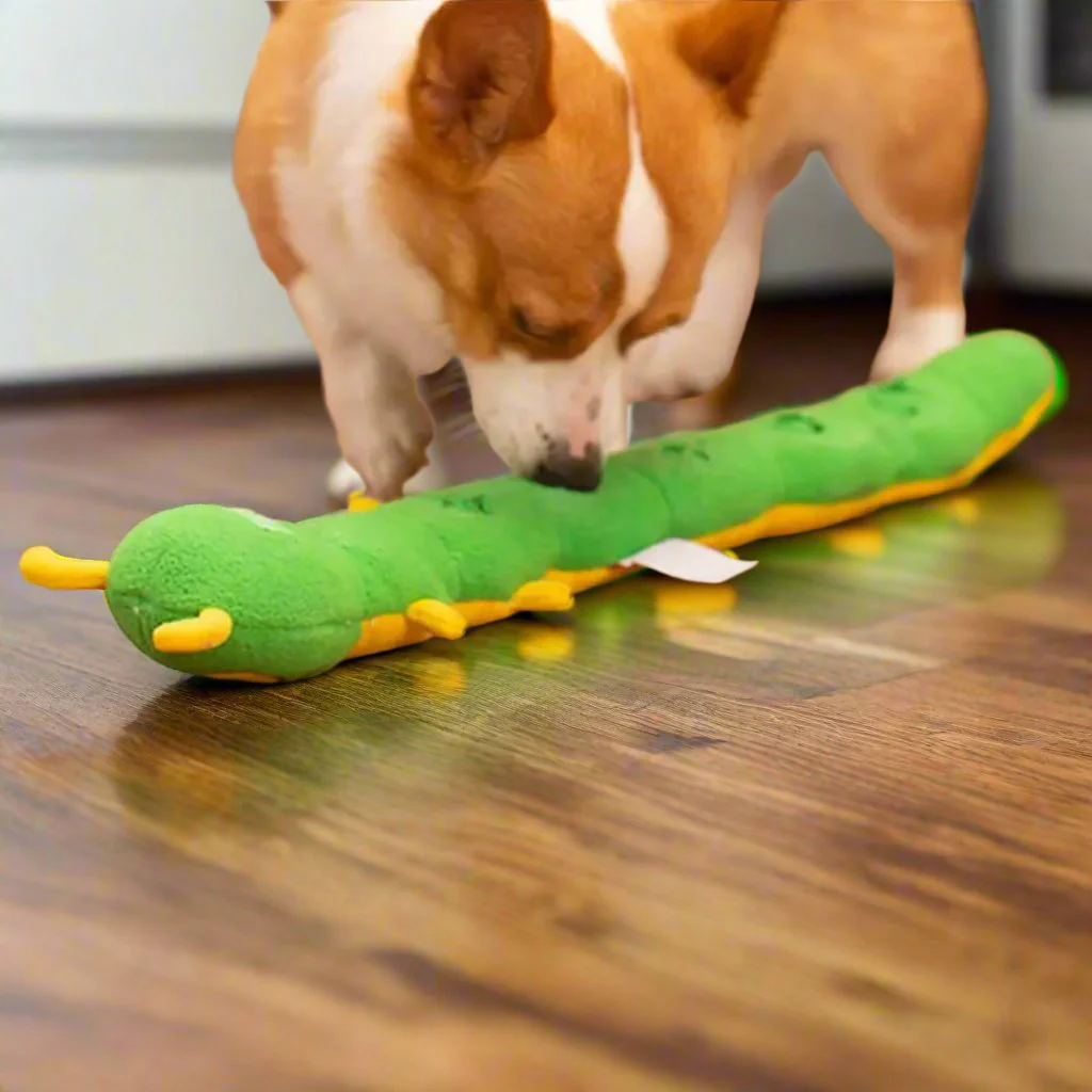 Billy the Interactive Caterpillar Dog Toy - Image 2