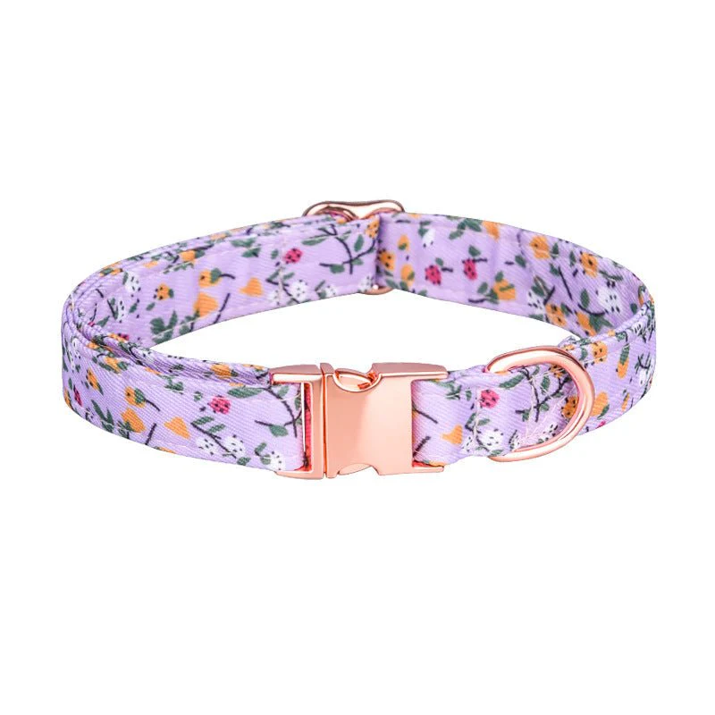Paws Floral Dog Collar - Image 2