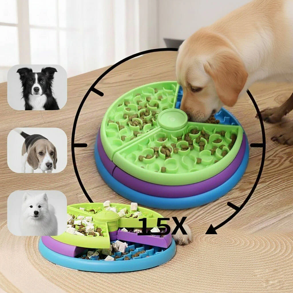 Paws Multi-Level Puzzle Feeder - Image 3