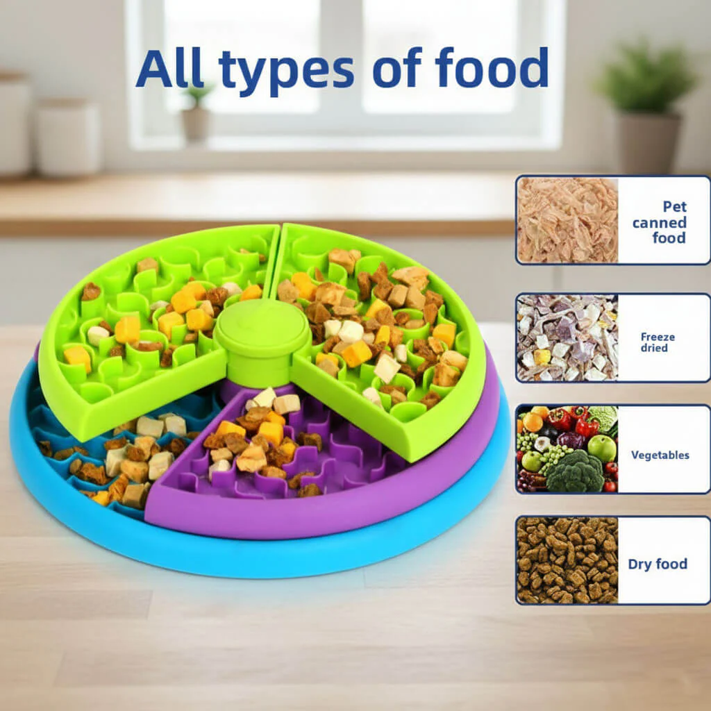 Paws Multi-Level Puzzle Feeder - Image 4