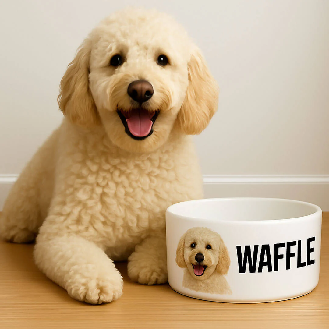 Paws Personalized Pet Bowl